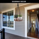 SUREAM Macrame Plant Hanger, Handmade Cotton Plant Hangers with Wood Tray, Flower Pot Holder for Living Room Bedroom Kitchen Decor